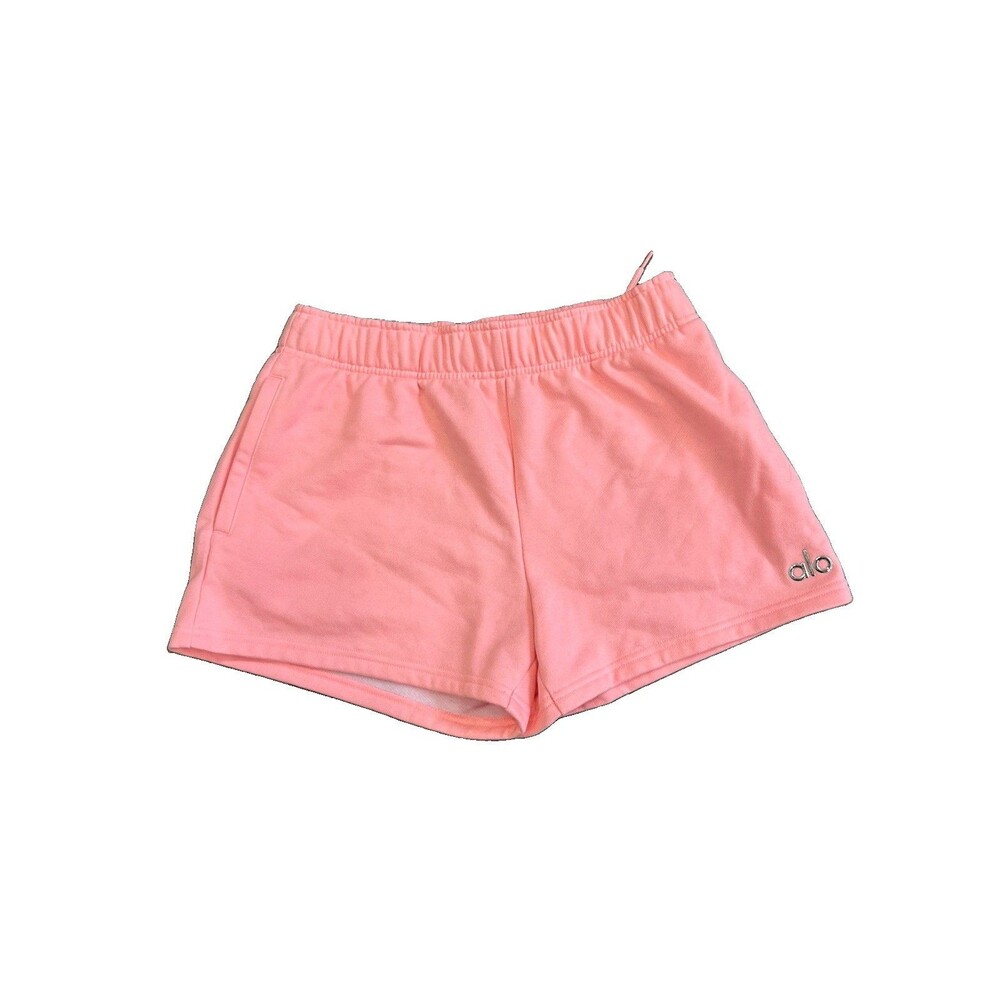 Alo Yoga Accolade Shorts Neon Bubblegum Size S SMALL New flaw - Picture 3 of 7